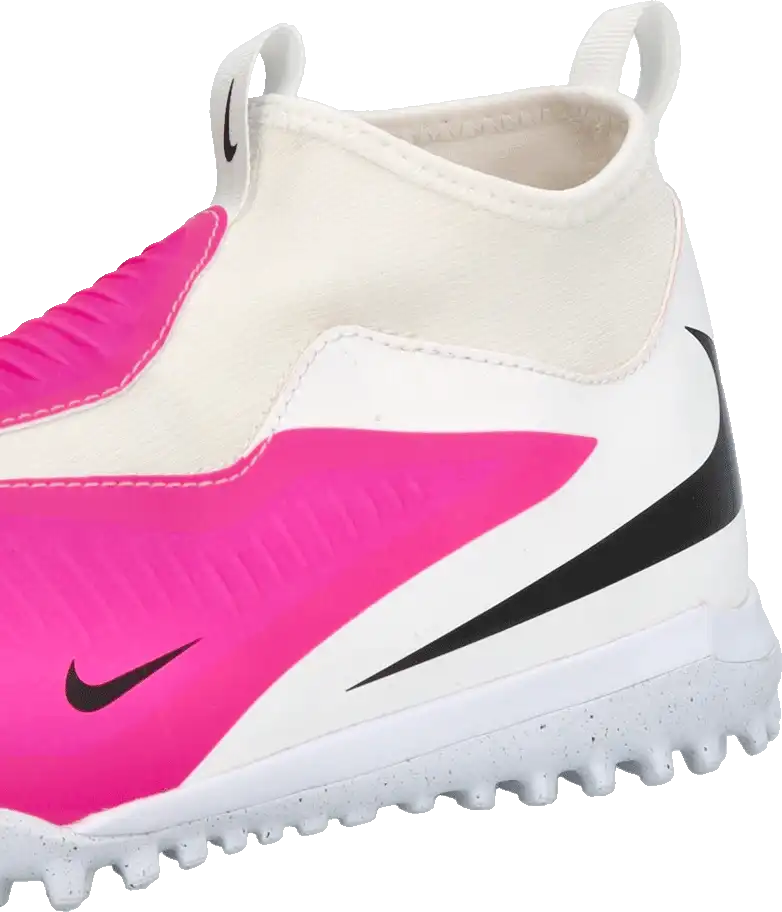 Dětské kopačky turfy Nike Phantom 6 High Academy TF bílo-růžové