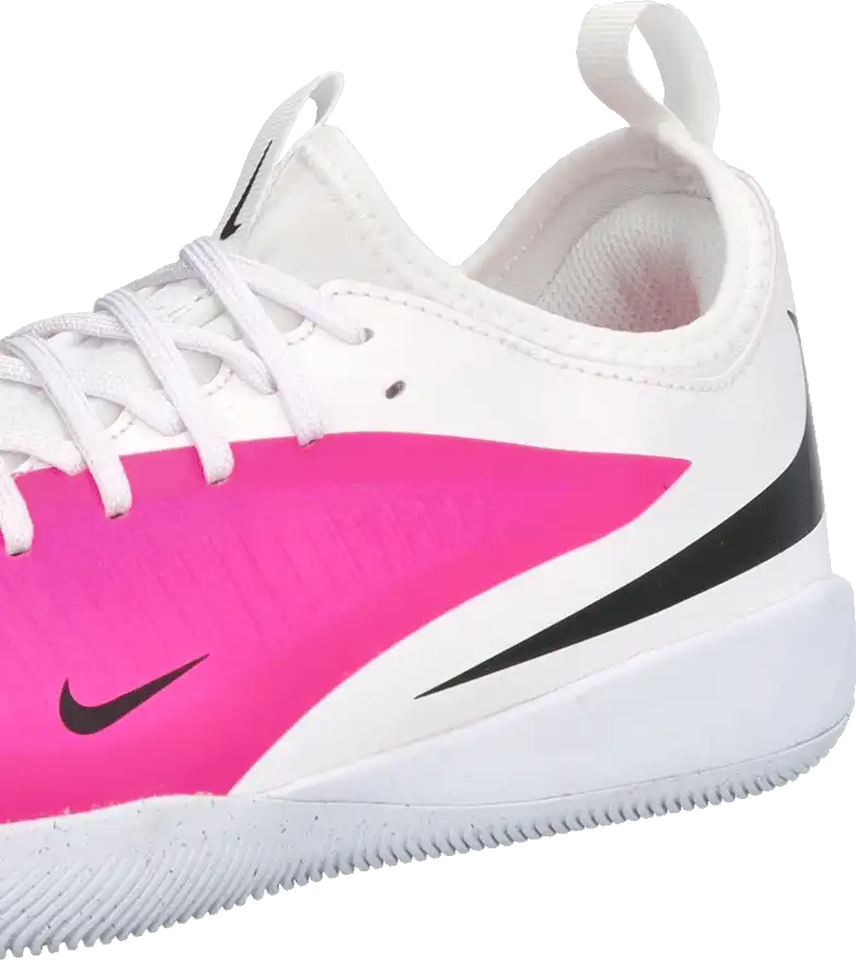 Dětské sálové kopačky Nike Phantom 6 Low Academy IC bílo-růžové