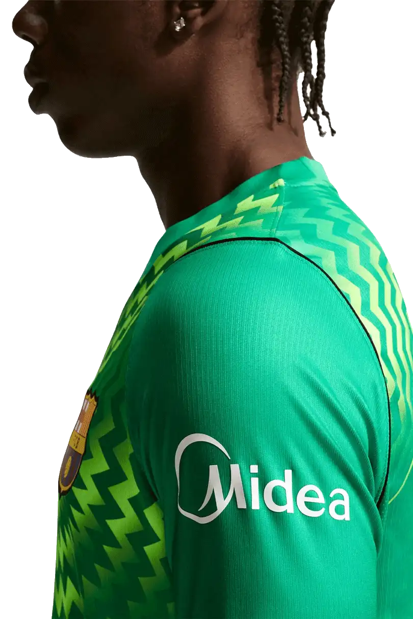 Pánský brankářský dres dlouhý rukáv Nike FC Barcelona 26/27 zelený