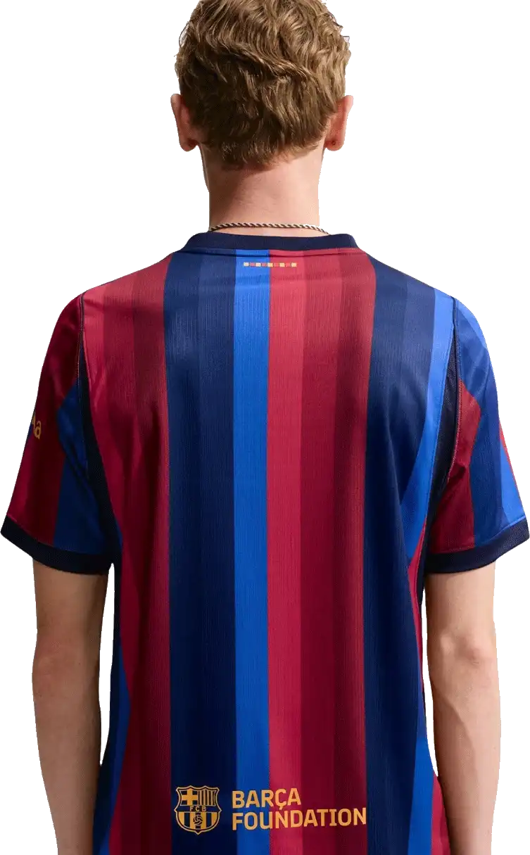 Pánský domácí fotbalový dres Nike FC Barcelona 26/27 modro-červený