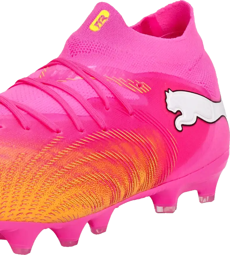 Dětské kopačky lisovky Puma Future 9 Pro FG/AG růžové