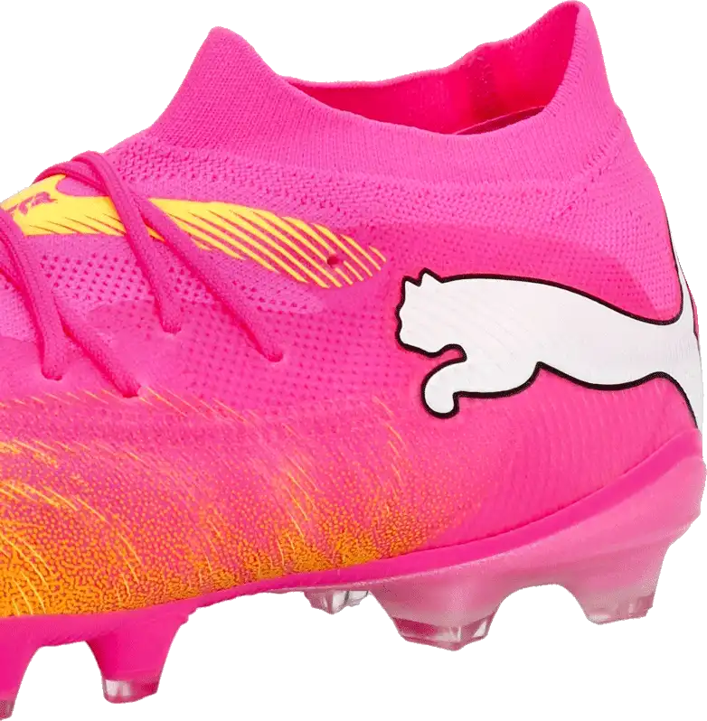 Pánské kopačky lisovky Puma Future 9 Match FG/AG růžové