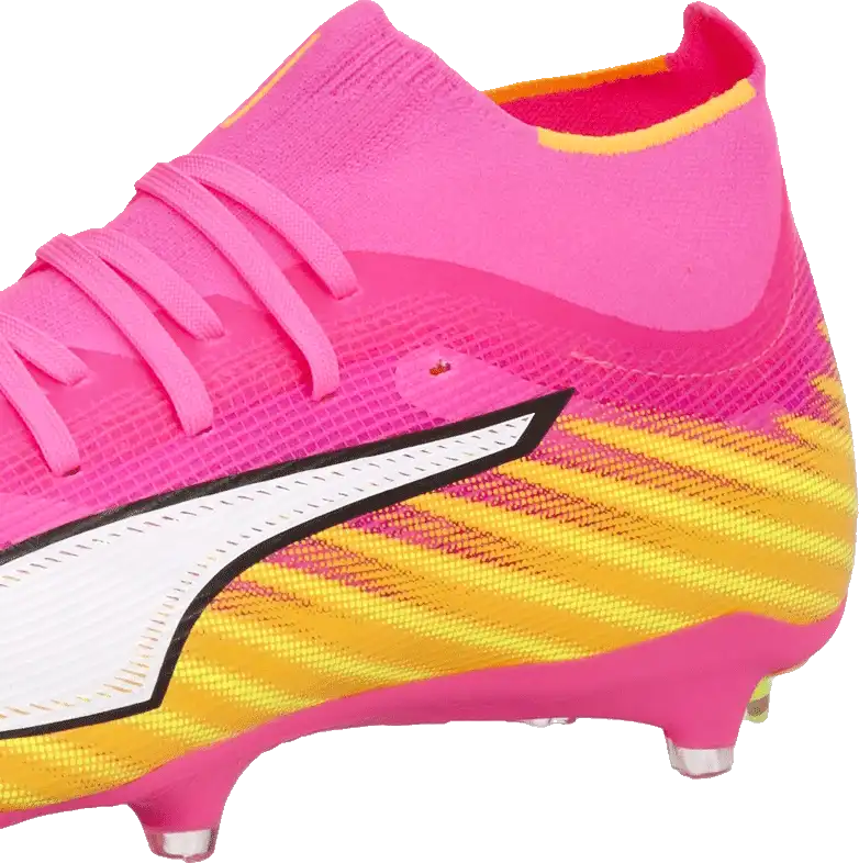 Dámské kopačky lisovky Puma Ultra 6 Match+ FG/AG růžové