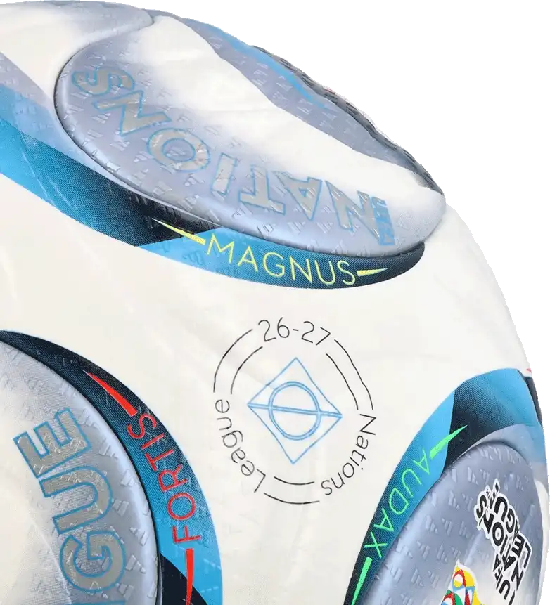 Fotbalový míč Adidas UEFA Nations League 26/27 Pro velikost 5 bílý
