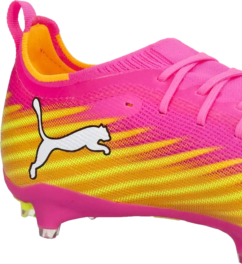 Dětské kopačky lisovky Puma Ultra 6 Pro FG/AG růžové