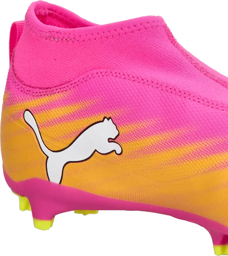 Dětské lisovky Puma Ultra 6 Match+ LL FG/AG BTK růžové