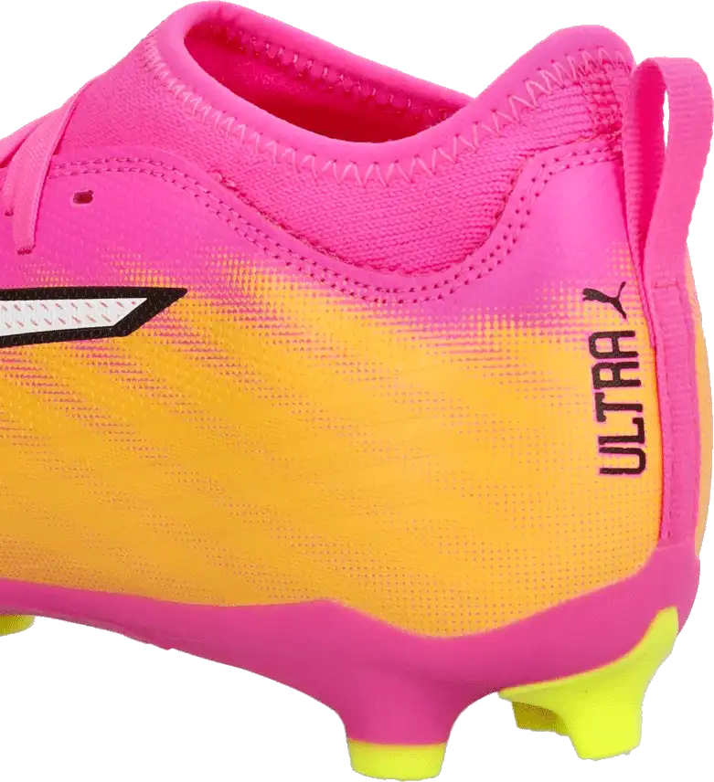 Dětské kopačky lisovky Puma Ultra 6 Match FG/AG růžové