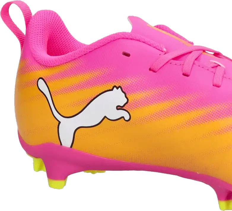 Dětské kopačky lisovky Puma Ultra 6 Play FG/AG růžové