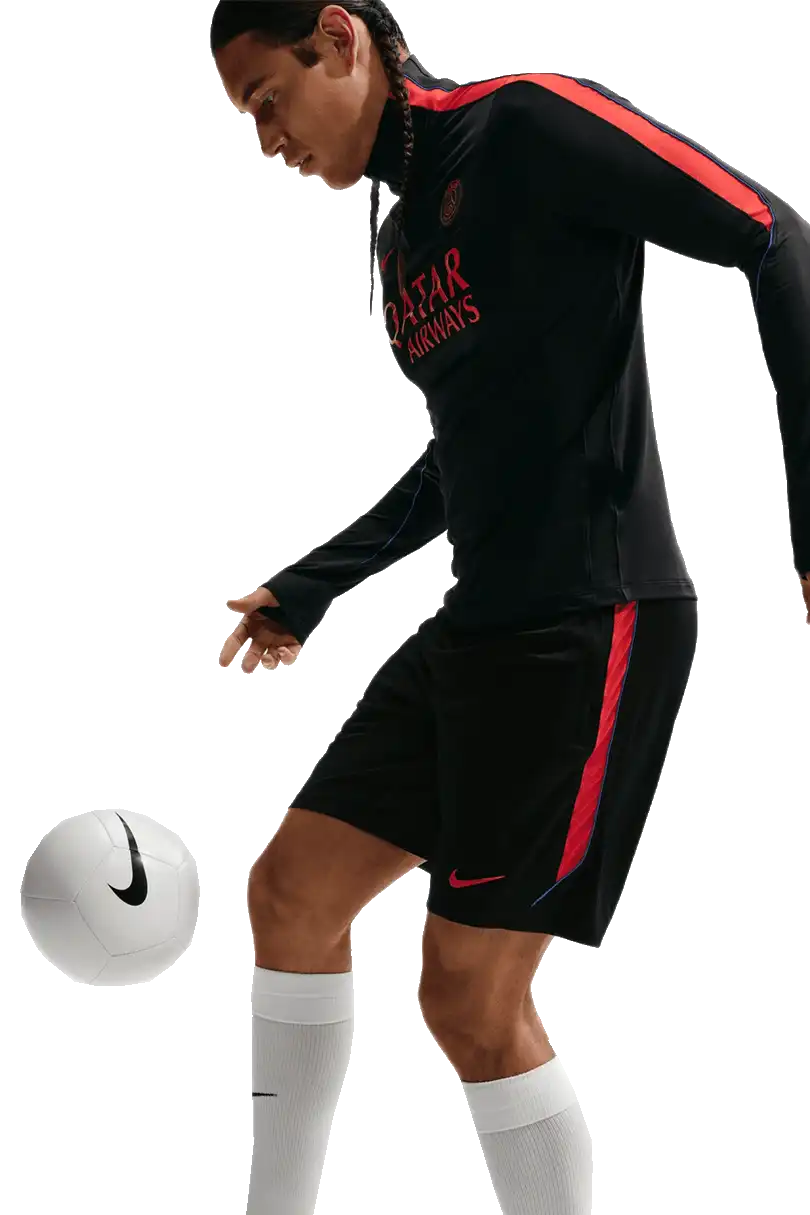 Pánské pleteninové šortky Nike PSG 26/27 Strike černé