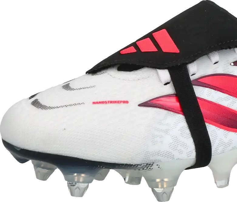 Pánské kopačky kolíky Adidas Predator Pro FT SG bílé2