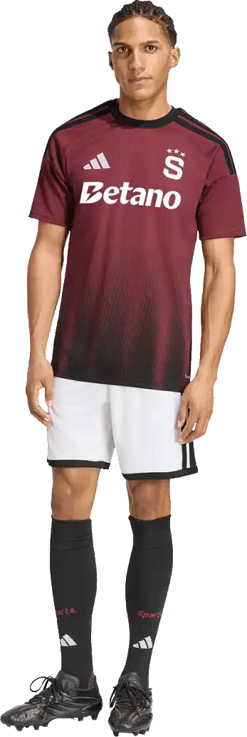 Pánský domácí fotbalový dres Adidas Sparta Praha 26/27 bordó
