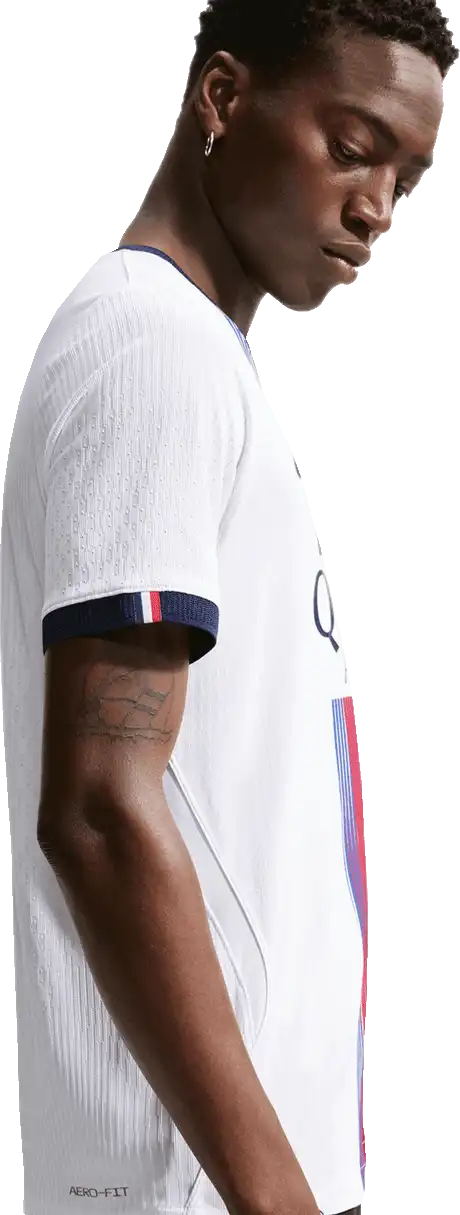 Pánský domácí zápasový fotbalový dres Nike PSG 26/27 bílý