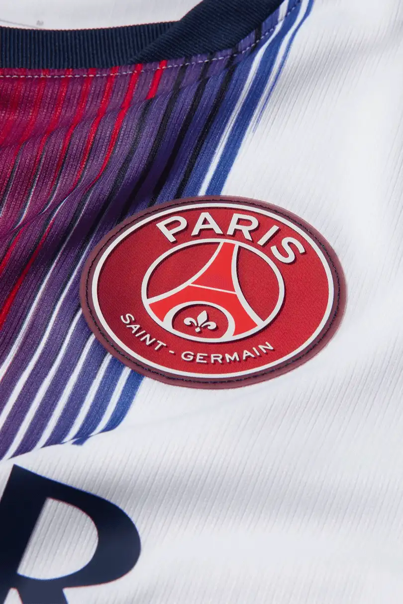 Pánský venkovní fotbalový dres Nike PSG 26/27 bílý