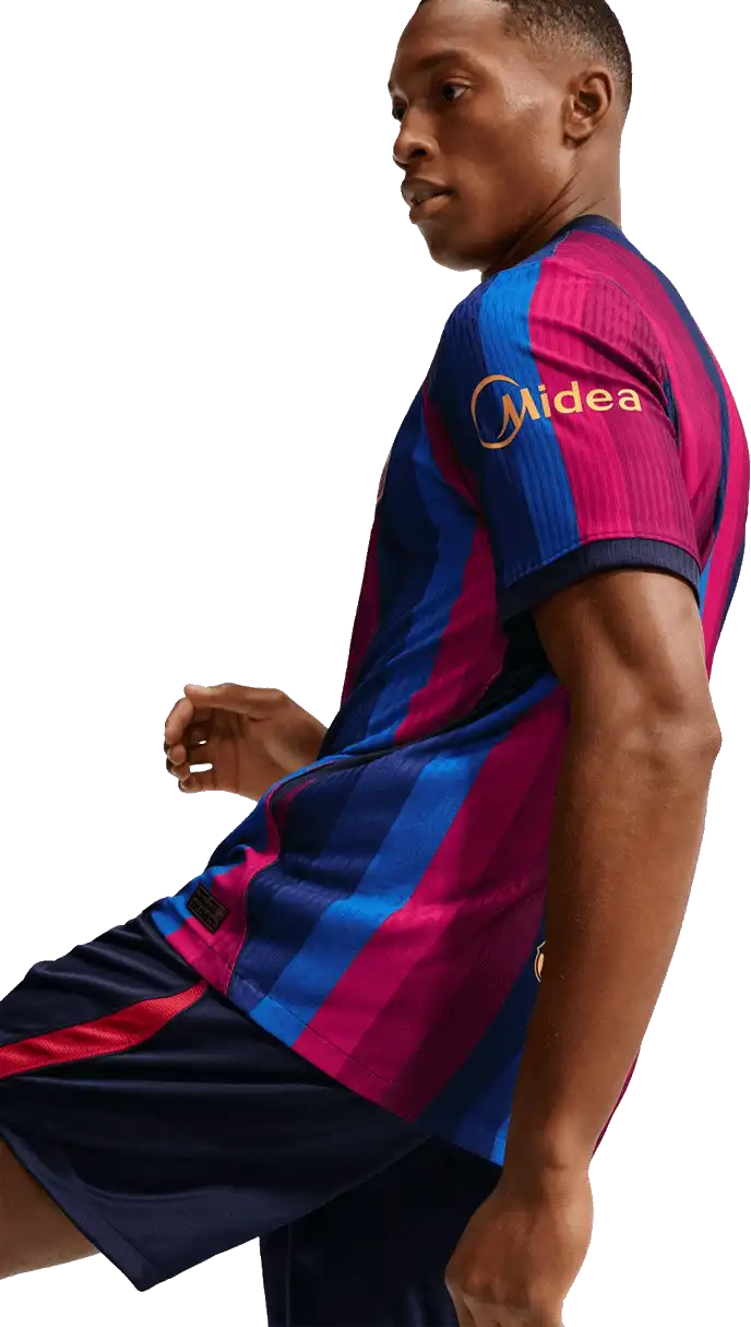 Pánský domácí zápasový dres Nike FC Barcelona 26/27 modro-červený