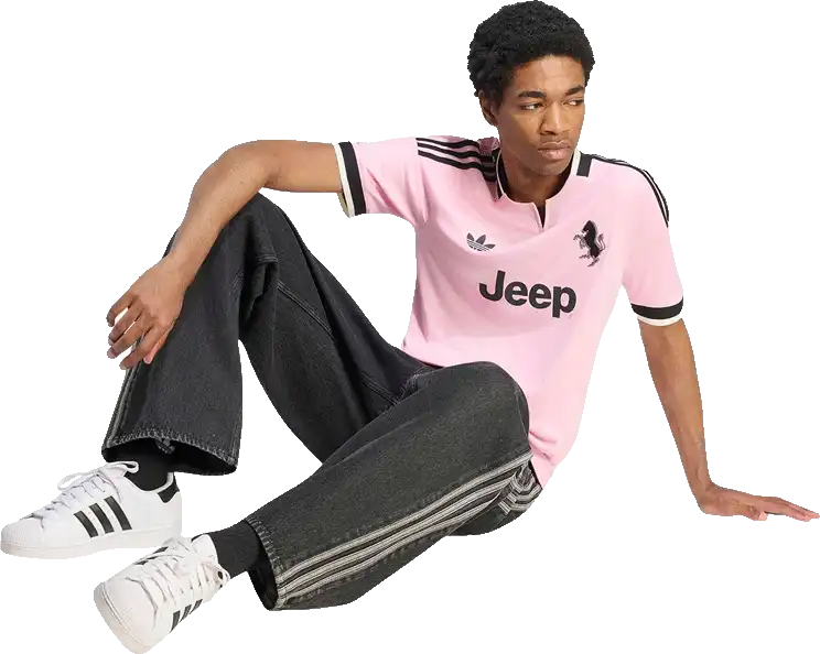 Pánský venkovní fotbalový dres Adidas Juventus FC 26/27 růžový