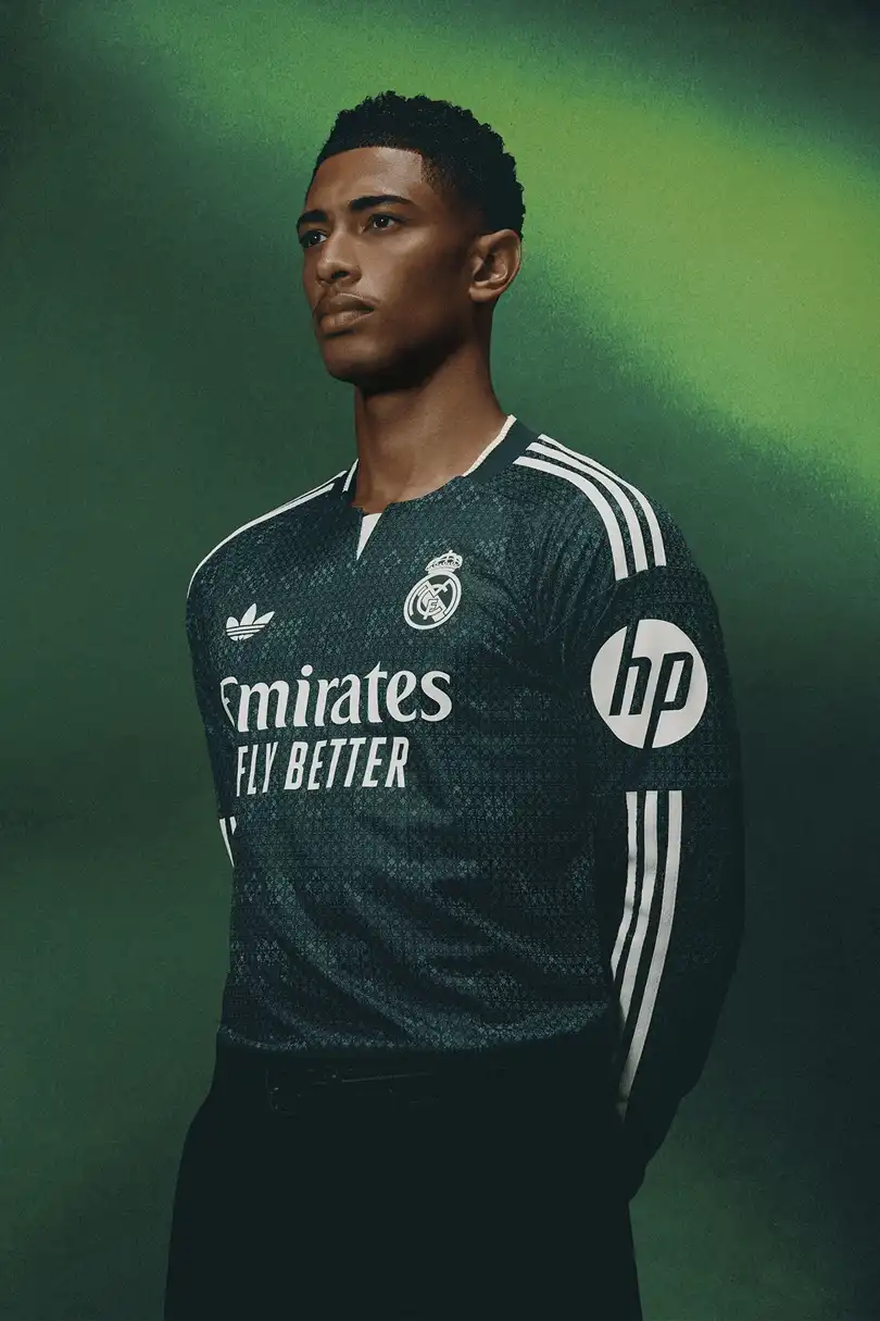 Pánský venkovní fotbalový dres Adidas Real Madrid 26/27 DR zelený