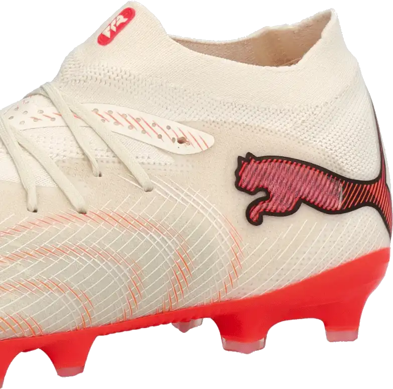 Dětské kopačky lisovky Puma Future 9 Pro FG/AG béžové