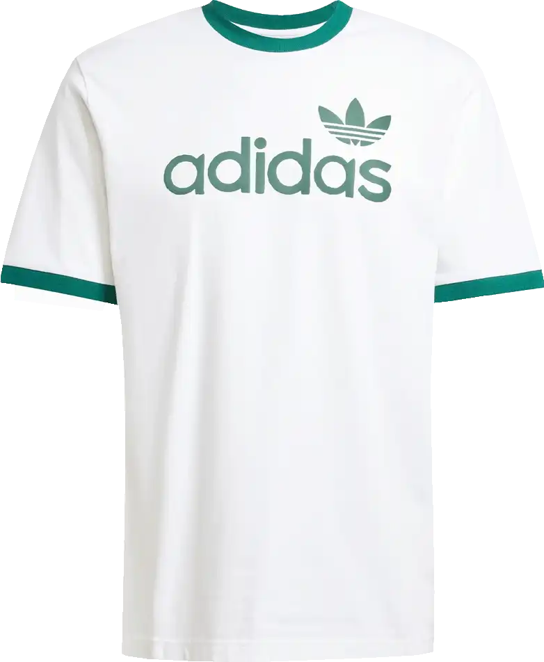 Pánské tričko s krátkým rukávem Adidas Simple bílé