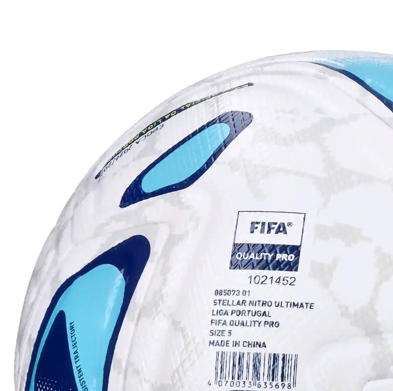 Fotbalový míč Puma Stellar Nitro Ultimate Liga Portugal 26/27 velikost 5 bílý