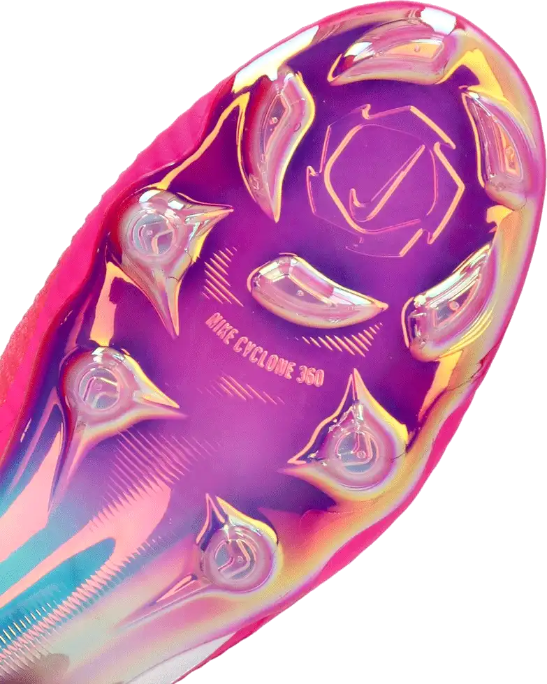 Pánské kopačky lisovky Nike Phantom 6 High Elite FG bílo-růžové