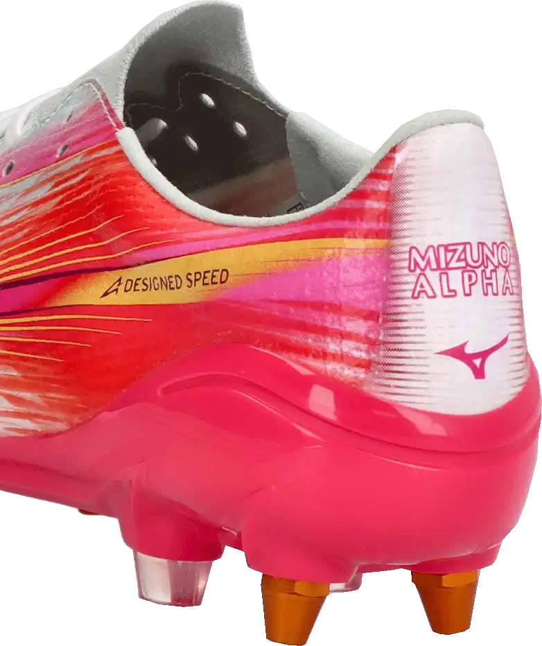 Pánské kopačky kolíky Mizuno Alpha III Japan Mix růžové