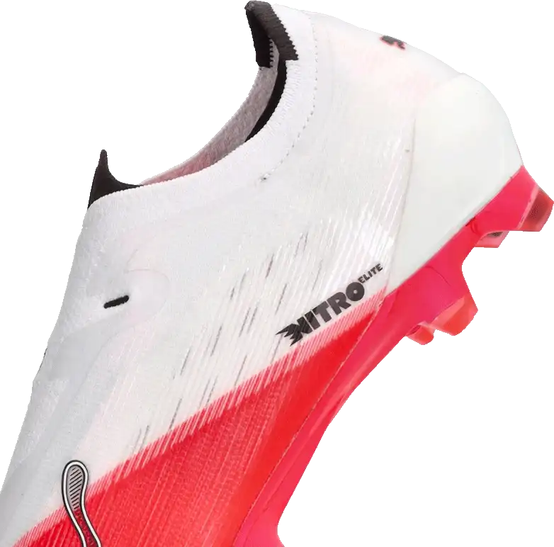 Dámské kopačky lisovky Puma Ultra Nitro 7 Ultimate LL FG BTK bílo-červené