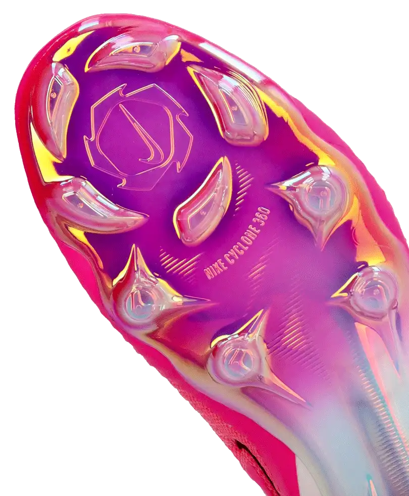 Pánské kopačky lisovky Nike Phantom 6 Low Elite FG bílo-růžové