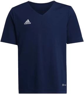 Dětský fotbalový dres Adidas Entrada 22 tmavě modrý