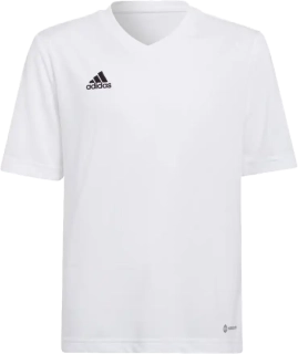 Dětský fotbalový dres Adidas Entrada 22 bílý