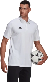 Pánská polokošile Adidas Entrada 22 Polo bílá