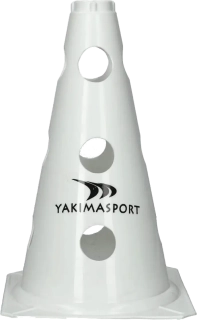 Kužel s otvory 23 cm Yakimasport bílý