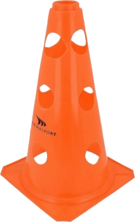 Kužel s otvory 23 cm Yakimasport oranžový