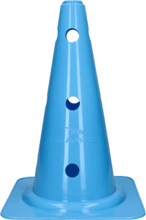Kužel s otvory 38 cm Yakimasport modrý