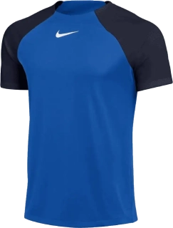 Pánský fotbalový dres Nike Dry Academy Pro SS modrý