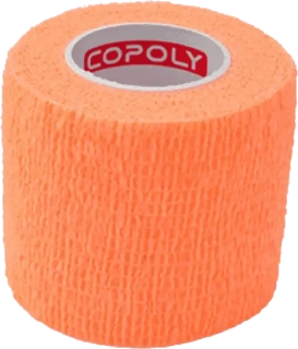 Elastické obinadlo Copoly 5cm x 4,5m oranžové