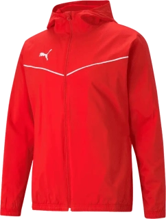 Pánská bunda Puma teamRISE All Weather červená