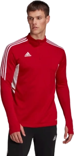 Pánská tréninková mikina Adidas Condivo 22 Training červená