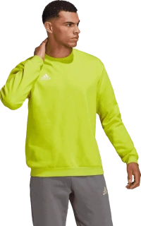 Pánská mikina Adidas Entrada 22 Sweat Top žlutá