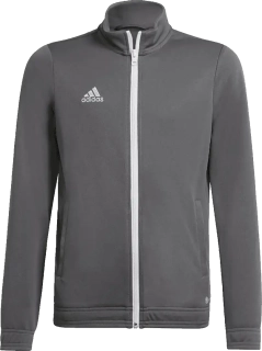 Dětská bunda na zip Adidas Entrada 22 Track šedá