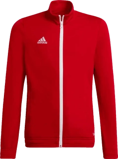 Dětská bunda na zip Adidas Entrada 22 Track červená