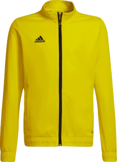 Dětská bunda na zip Adidas Entrada 22 Track žlutá