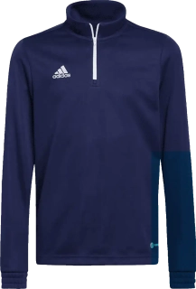 Dětská tréninková mikina Adidas Entrada 22 Training tmavě modrá