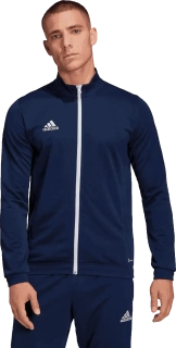 Pánská bunda na zip Adidas Entrada 22 Track tmavě modrá