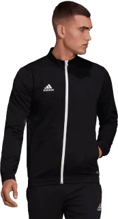 Pánská bunda na zip Adidas Entrada 22 Track černá