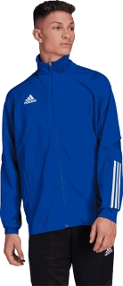 Pánská bunda Adidas Condivo 20 Presentation modrá