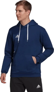 Pánská mikina s kapucí Adidas Entrada 22 Sweat modrá