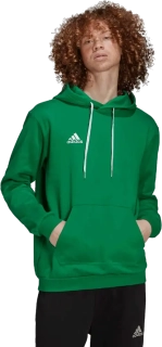 Pánská mikina s kapucí Adidas Entrada 22 Sweat zelená