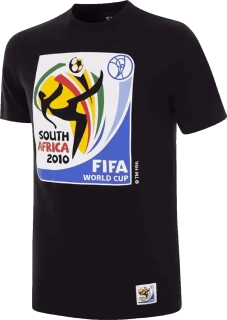Pánské retro tričko COPA South Africa 2010 World Cup černé