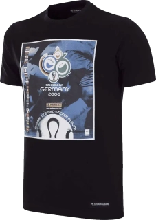 Pánské retro tričko COPA Panini Germany 2006 World Cup černé