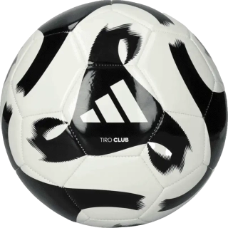 Fotbalový míč Adidas Tiro Club velikost 3 bílo-černý